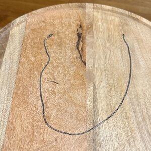 Silver Cuban Necklace